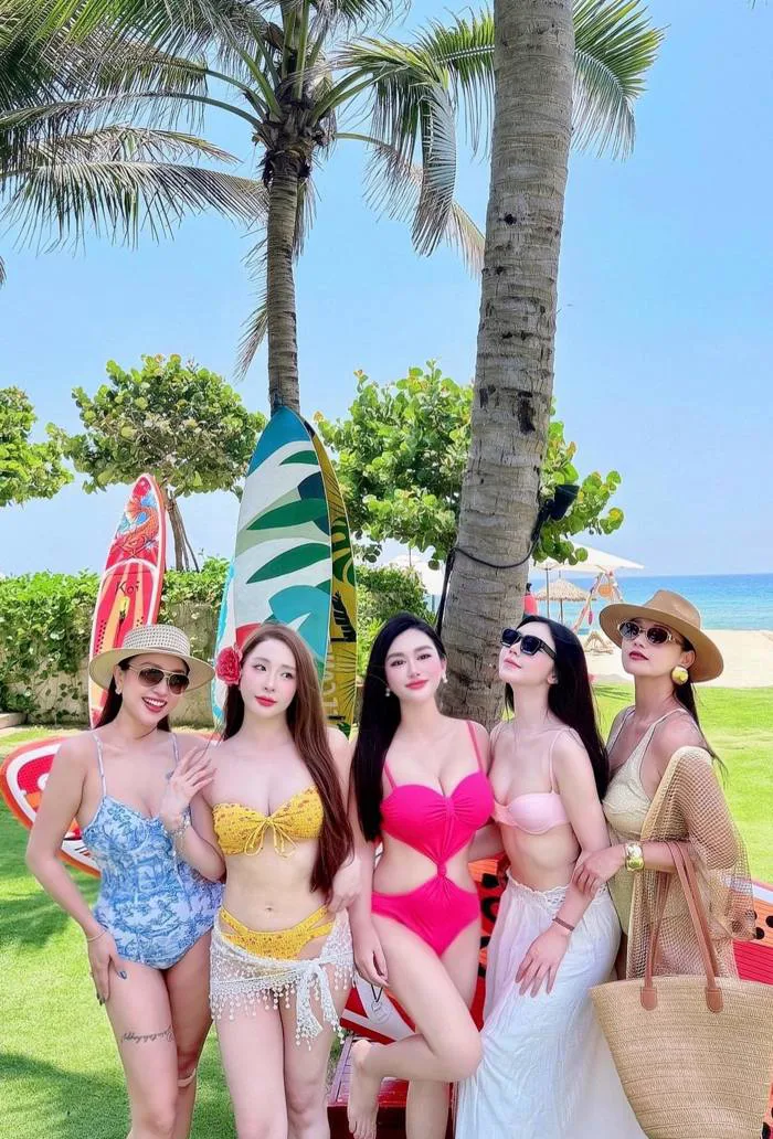 Dàn mỹ nhân phim giờ vàng VTV diện bikini 