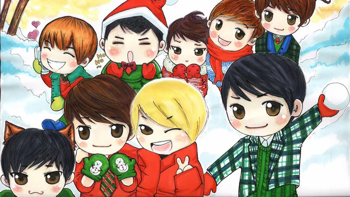 Tạo ảnh chibi để đón giáng sinh thật lung linh nào mọi người