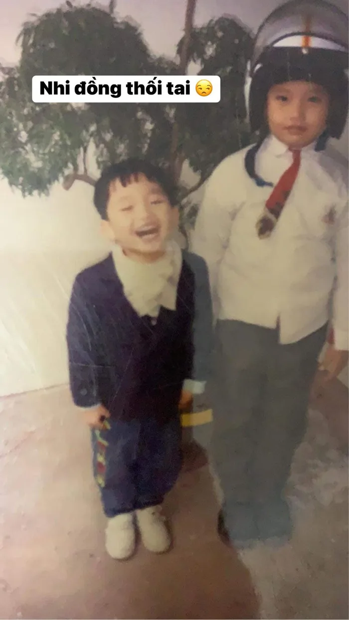 Ngày 1/6, loạt sao Việt khoe ảnh thời thơ ấu