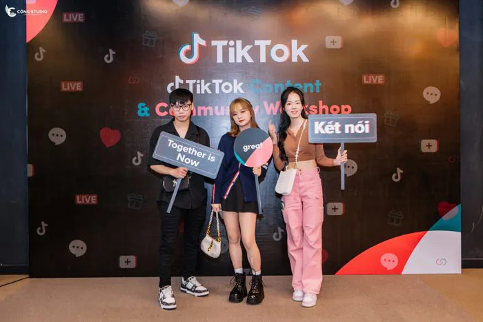 Chụp Ảnh Sự Kiện Tiktok Master quy tụ nhiều Tiktoker nổi tiếng