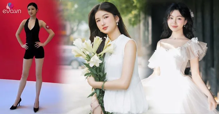 Chân dung mỹ nhân 2k6 hút triệu view khi thi người mẫu: Đối thủ nhan sắc với con gái Quyền Linh, được bố rèn làm Hoa hậu