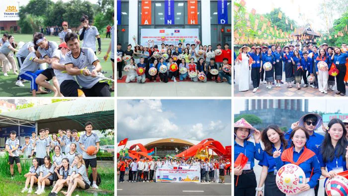 TRẢI NGHIỆM, GẮN KẾT, HÒA HỢP: HÀNH TRÌNH GIAO LƯU VĂN HÓA SINH VIÊN QUỐC TẾ VIỆT - LÀO 2025 - Đại học Thành Đô