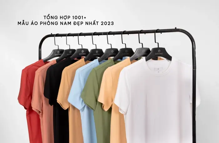 1001 mẫu áo phông nam đẹp nhất 2023 và bí quyết lựa chọn áo phù hợp | Santino
