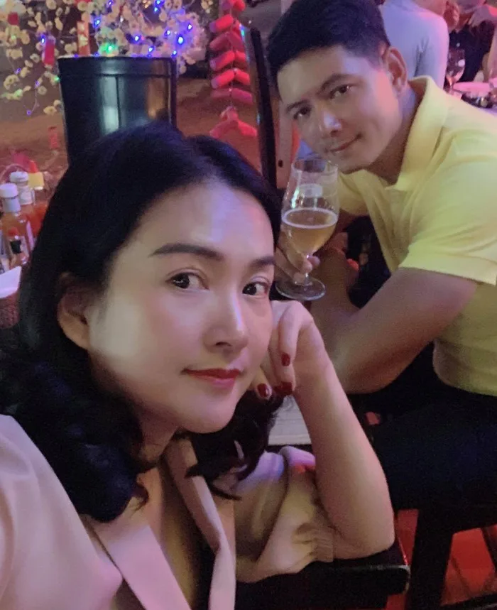 Nhìn những bức hình gần đây có thể thấy, vẻ đẹp trai của Bình Minh đã nhuốm  màu thời gian