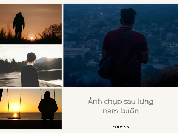 Trọn bộ 100+ ảnh chụp sau lưng nam buồn cô đơn, cực suy | Yody