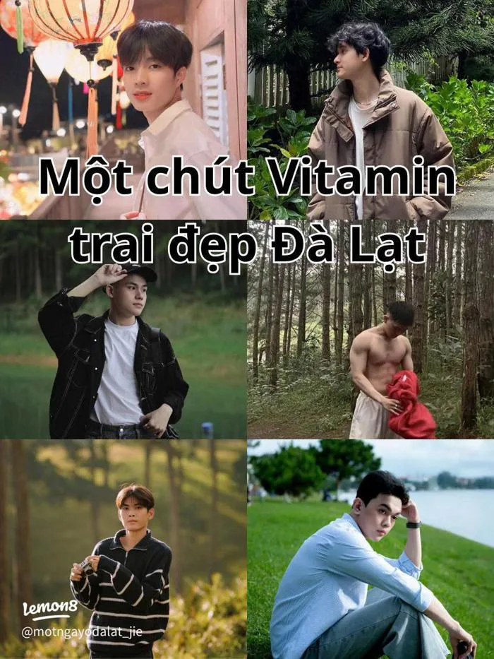 Một chút vitamin trai đẹp Đà Lạt: check-in 6 góc sống ảo hot nhất