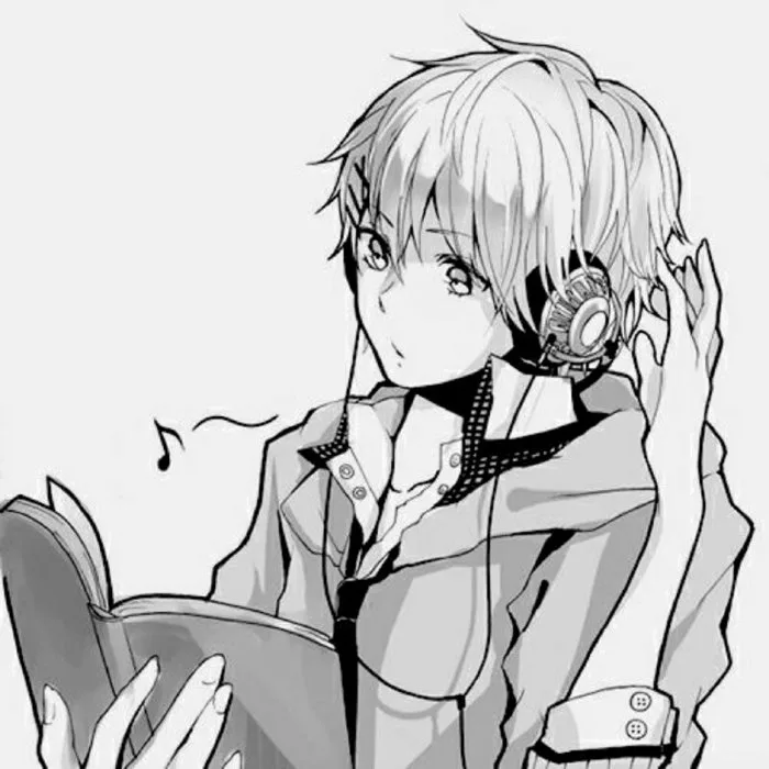 Bộ sưu tập 35 ảnh avatar anime đen trắng đẹp, chất lượng cao - JBAGY