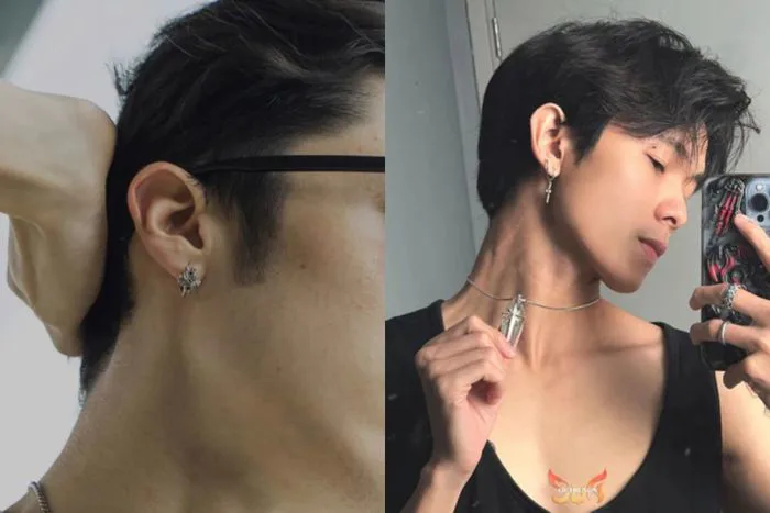 Con Trai Đeo Khuyên Tai Bên Nào? Ý Nghĩa Của Đeo Bông Tai Nam? 5S Fashion -  5SFASHION