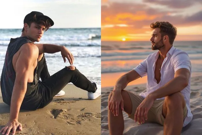 99+ Cách Tạo Dáng Chụp Ảnh Đi Biển Cho Nam Đẹp, Ngầu 5S Fashion - 5SFASHION