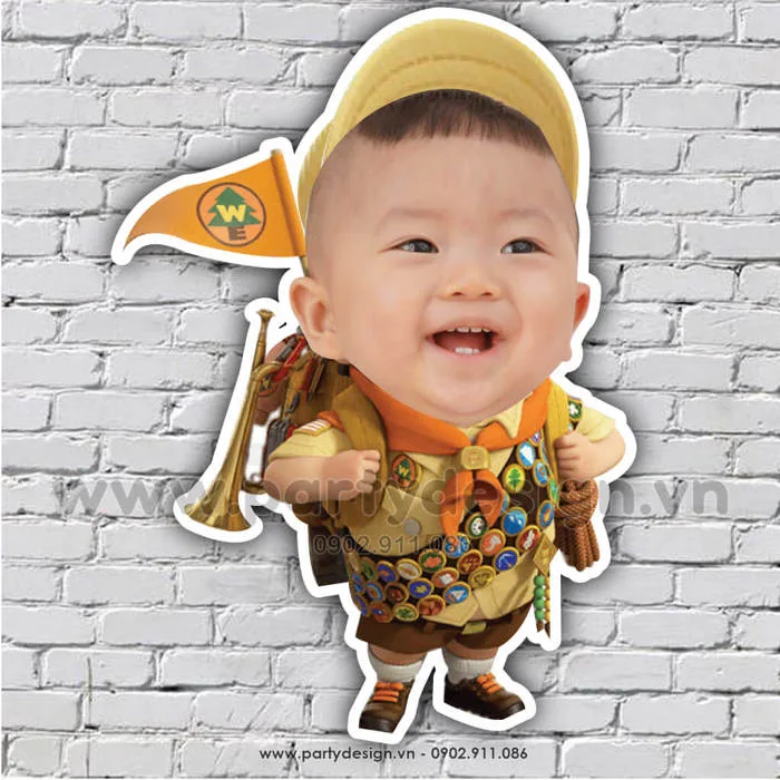 Chibi ghép mặt bé theo nhân vật yêu thích - PartyStore.vn