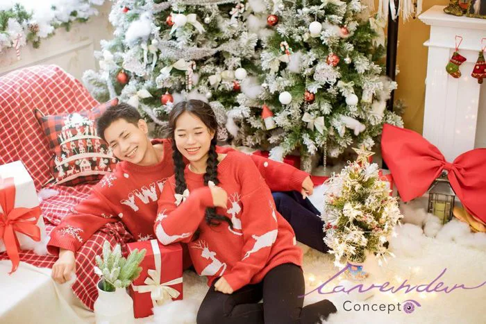 Dịch vụ chụp hình Noel giá rẻ ở Studio Lavender Đà Nẵng năm 2025