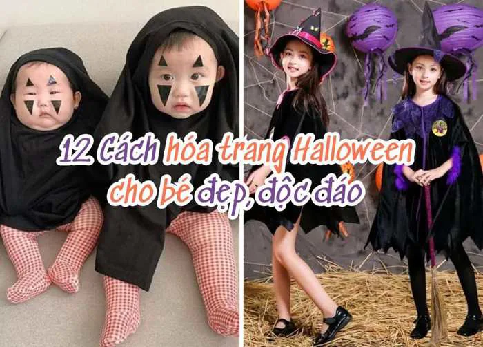 12 Cách Hóa Trang Halloween Cho Bé Trai, Bé Gái Đẹp - Độc - Lạ | TIKI