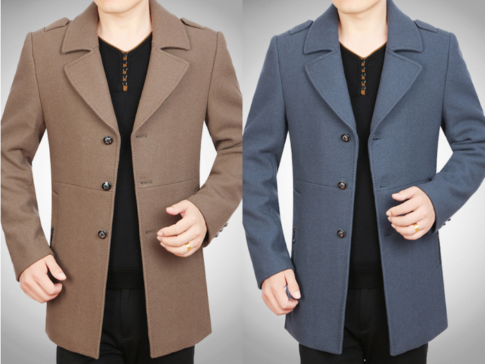 Top 10+ Mẫu Áo Khoác Dạ Nam Trung Niên Đẹp Và Thời Trang Nhất 5S Fashion -  5SFASHION