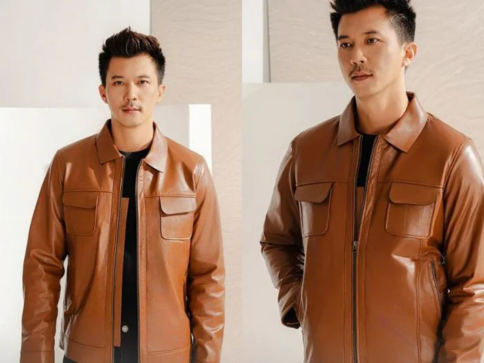 Các Mẫu Áo Khoác Da Nam Tuổi Trung Niên Đẹp Và Thời Trang Nhất 5S Fashion -  5SFASHION