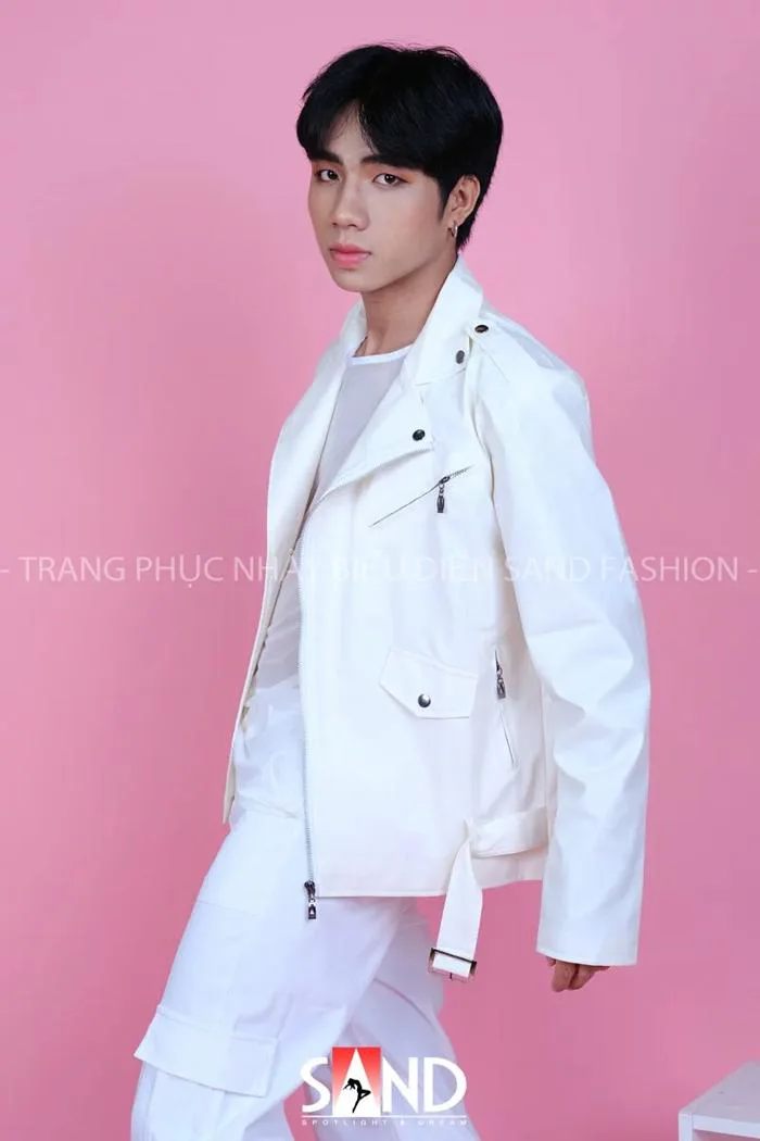 Áo Khoác Da Nam Màu Trắng | SAND – Sand Outfit