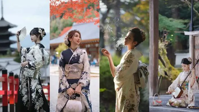 Thuê Kimono tại đền Yasaka Kyoto & Gion｜Yukata, Furisode & Chụp ảnh - KKday