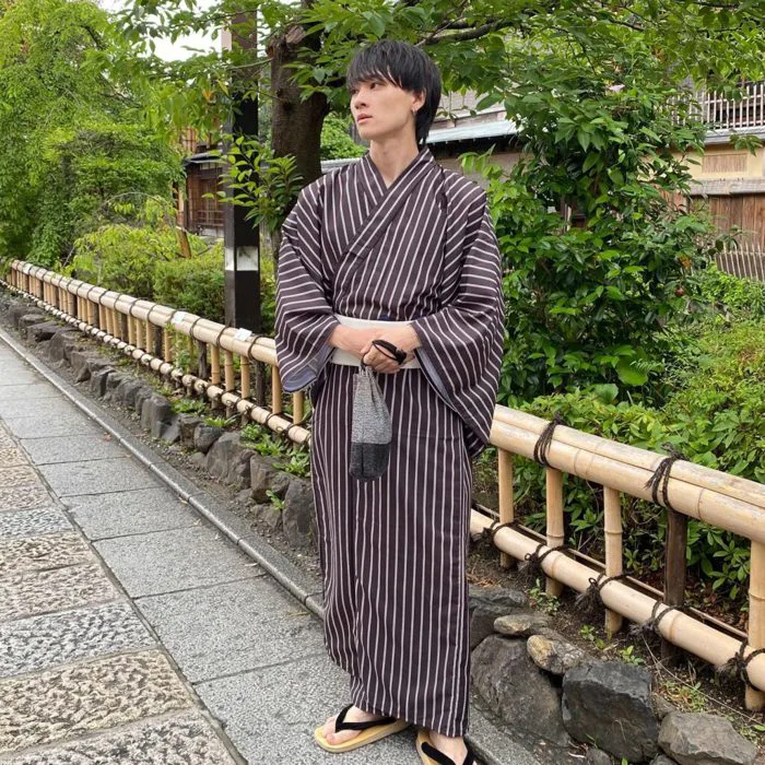 Nam] Cách mặc kimono phong cách hiện đại! Gợi ý phối đồ cho nam giới mới  bắt đầu vẫn có thể trông sành điệu | Thuê kimono ở Asakusa KanoWafuku