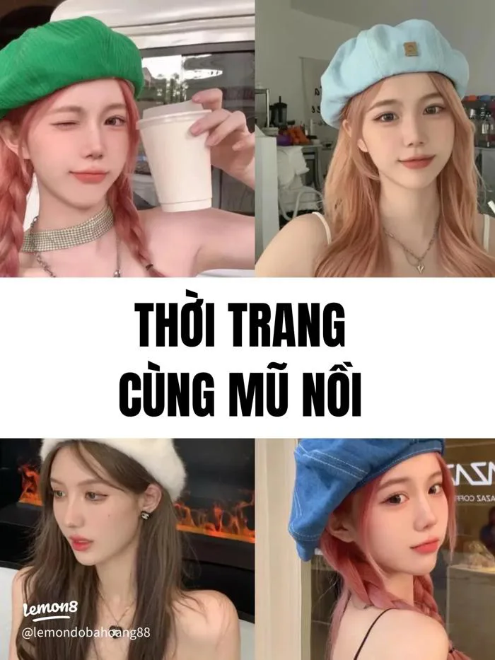 Cách chọn mũ nồi, mũ nồi lưỡi trai giúp avatar đội mũ trông ngầu mà vẫn  ngọt ngào