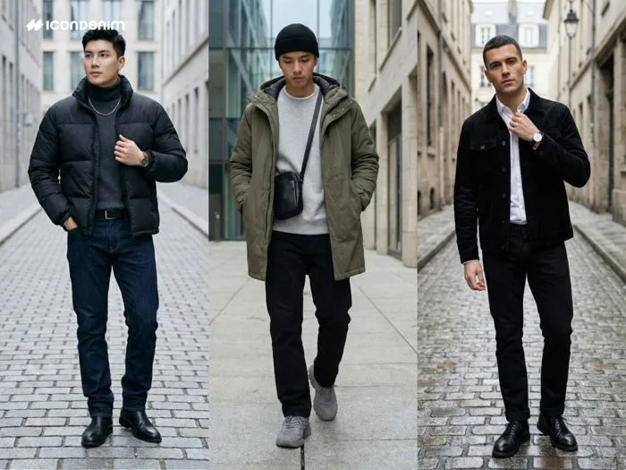 15 Cách phối đồ mùa đông nam đẹp, thời trang, bắt trend nhất