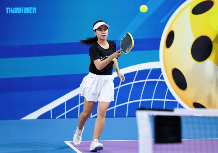 Vợt thủ hào hứng khi đấu pickleball vừa vui, vừa 'lãi' ảnh đẹp