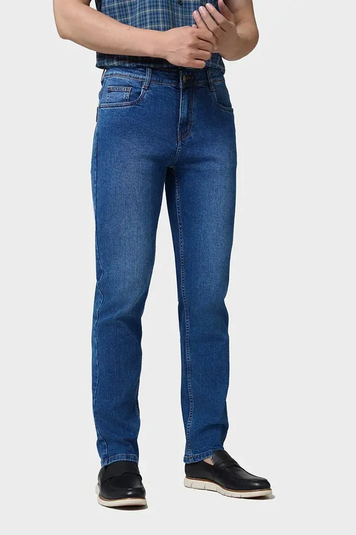 Gợi ý 15+ cách phối quần jeans áo sơ mi cho nam gọn gàng, lịch sự | Santino