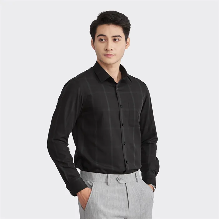 5 cách phối đồ với áo sơ mi đen nam cực chất - BlogThoiTrang.net – Góc nhỏ cho tín đồ thời trang