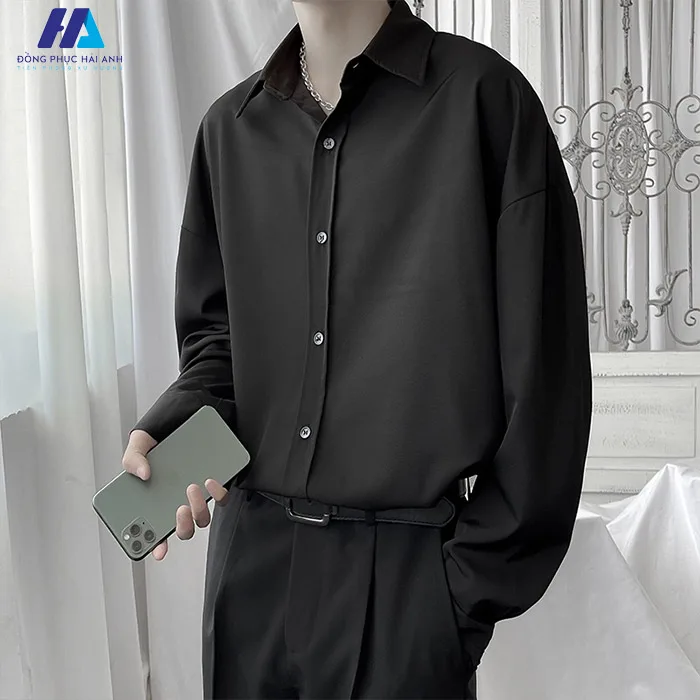 Top 10 + Mẫu Áo Sơ Mi Đen Nam Đẹp, Lịch Lãm Và Đẳng Cấp