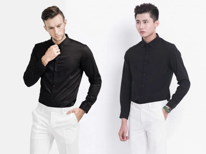 Bật Mí 5 Cách Phối Áo Sơ Mi Đen Nam Đẹp, Cá Tính Mà Bạn Nên Biết 5S Fashion - 5SFASHION
