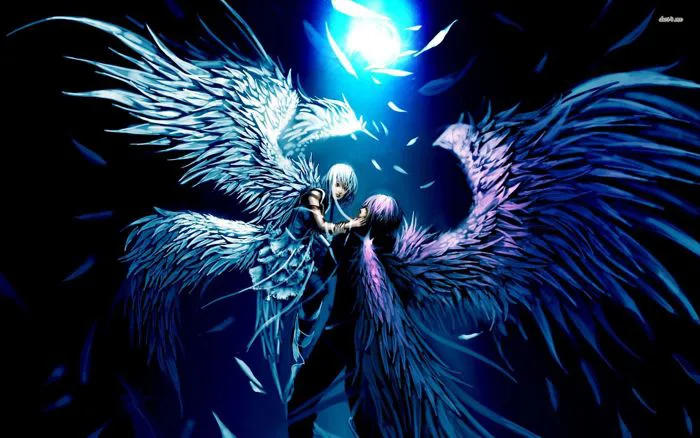 Chọn lọc những hình ảnh anime thiên thần và ác quỷ đẹp nhất