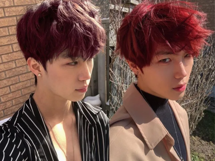 15+ kiểu nhuộm tóc đỏ nam chất như idol Hàn Quốc