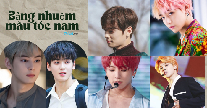 Top 30+ màu nhuộm tóc nam dẫn đầu xu hướng năm 2026