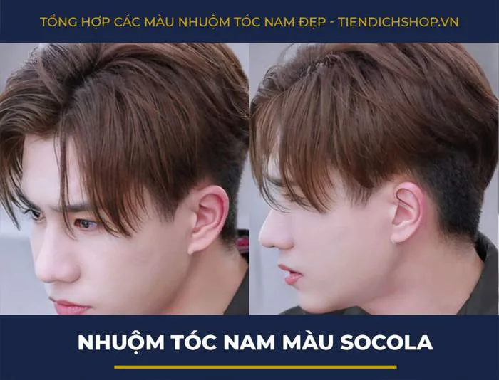17+ Màu nhuộm tóc nam 