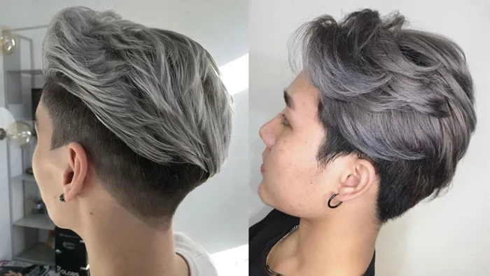 11 kiểu nhuộm tóc màu xám khói nam thời thượng, phong cách