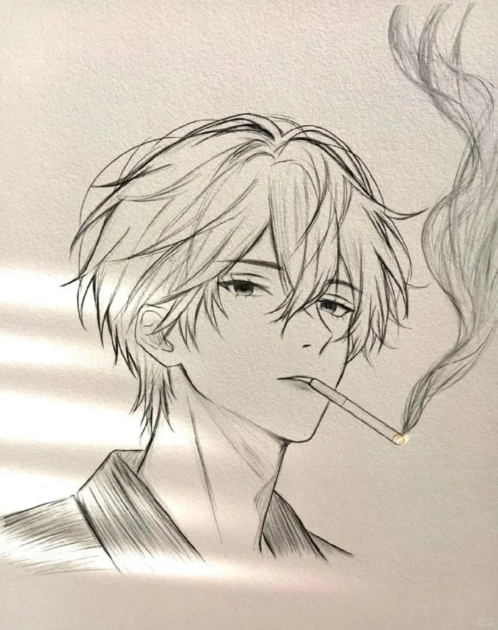 TOP 100+ tranh vẽ anime nam đẹp nhất, cool ngầu, 4K free