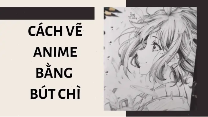 Hướng dẫn vẽ tranh anime nữ cổ trang bằng bút chì chi tiết