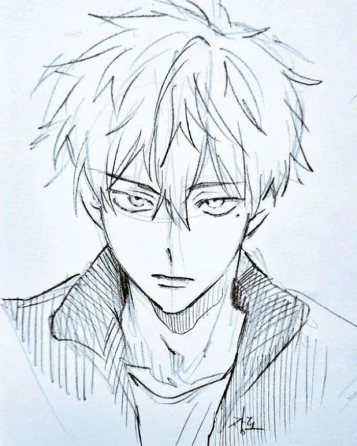 List 36+ hình vẽ anime đơn giản ngầu nam nữ đẹp và cá tính