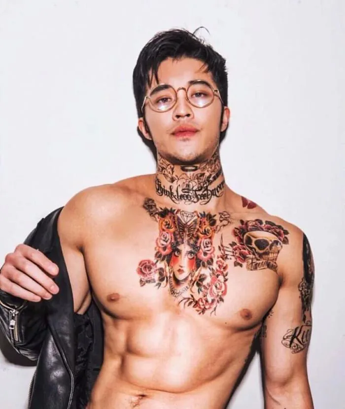 Hình xăm nam và 7 vị trí 