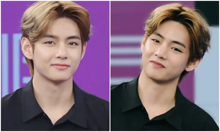 V (BTS) gây sốt vì quá đẹp trai khi lên sóng truyền hình Hàn