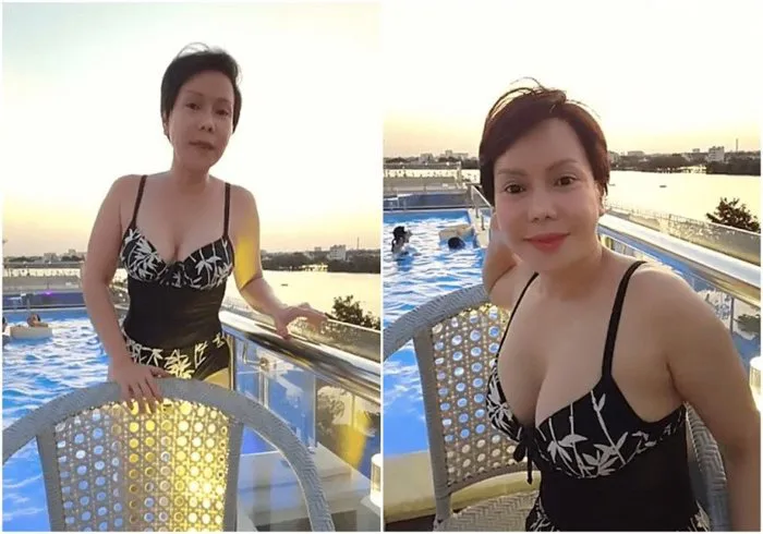 Sao Việt 24h: Việt Hương khoe vòng một căng đầy bỏng mắt ở tuổi U50, cho  biết ít khi mặc đồ hở hang