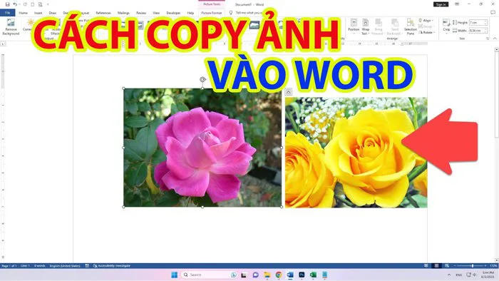 Cách Copy Ảnh Vào Word Dễ Dàng