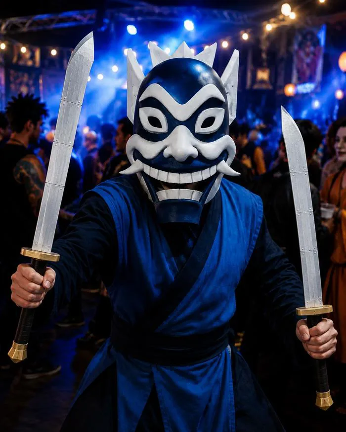Blue Spirit Mask | Wearable Avatar Costume Mask | Ready to Paint DIY K – 3D  Cauldron