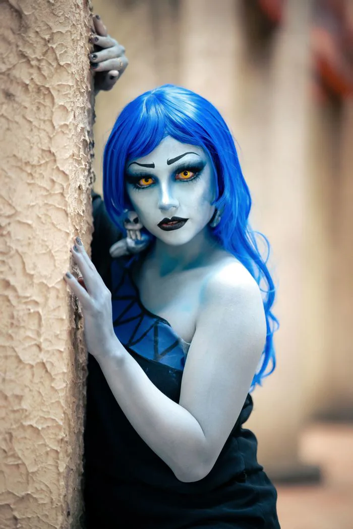 Cosplay Portrait of Blue Avatar Character · Free Stock Photo