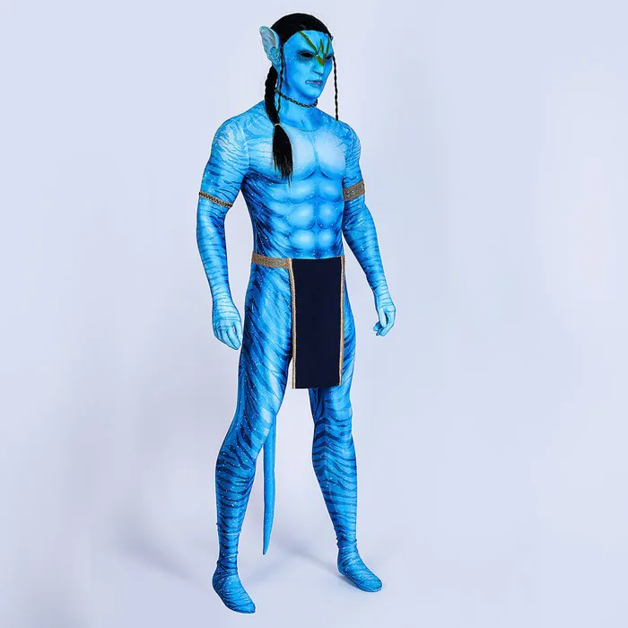Avatar The Way of Water Jake Sully Cosplay Costumes Cotton Suits