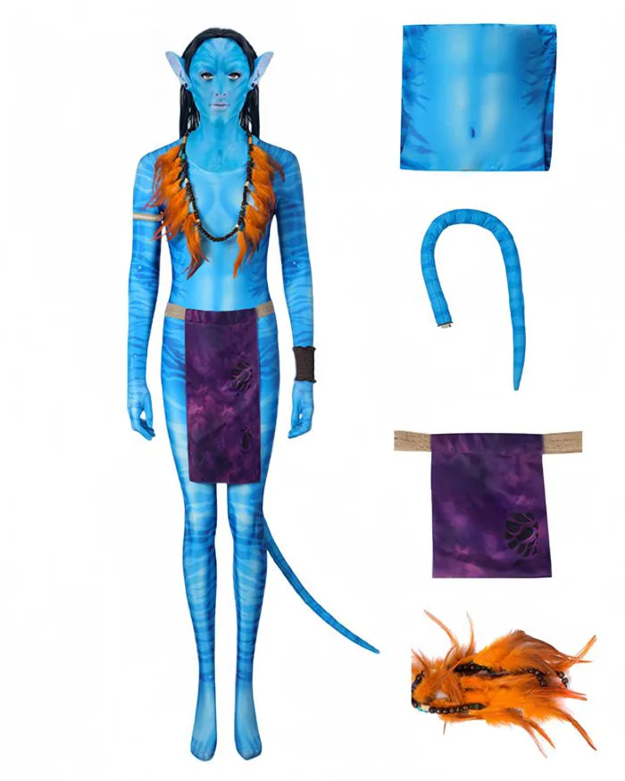 Mua WGGHOQ Avatar Cosplay Costume,Adult Cosplay Tights Bodysuit with  Tail,Halloween Cosplay One Piece Jumpsuit with Accessories (MALE, L), Large  trên Amazon Mỹ chính hãng 2026 | Fado